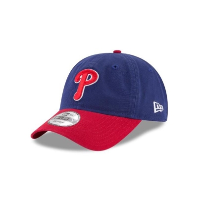 Blue Philadelphia Phillies Hat - New Era MLB Core Fit Alt 49FORTY Fitted Caps USA5809271